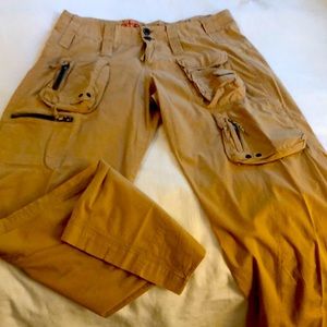 Pete & Greta Tan Cargo Style Pant. 6